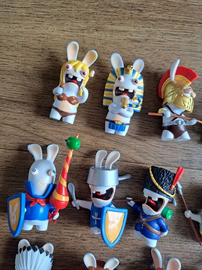 Lot figurine lapin cretin - photo numéro 5