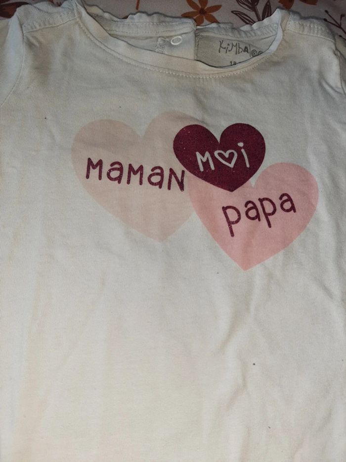 T-shirt manches longues 18 mois - photo numéro 2