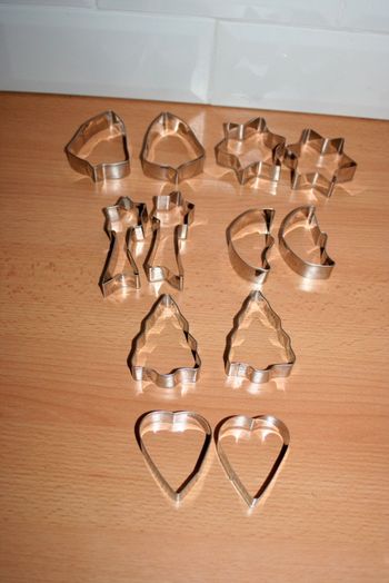 Lot de 12 moules à sablés