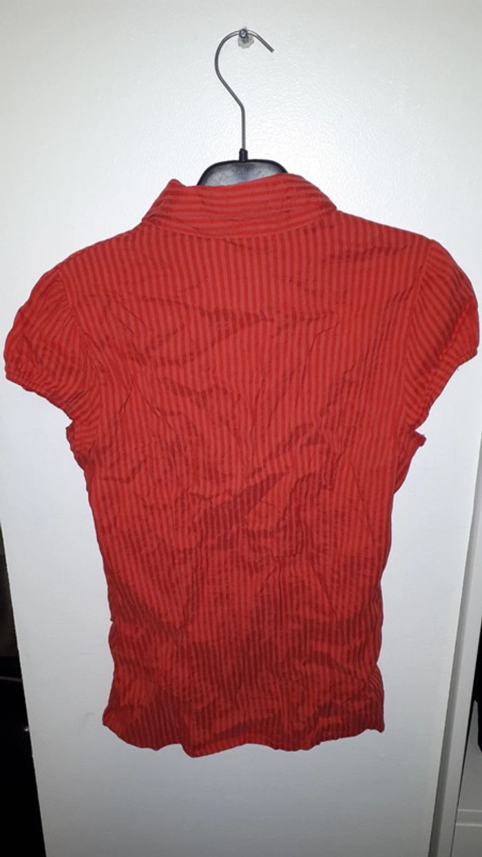 Chemisier orange - photo numéro 2