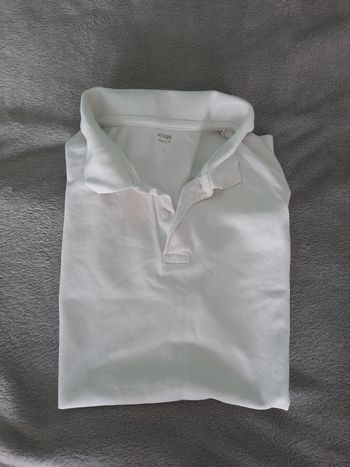Polo homme Kiabi blanc - Taille L - Bon état