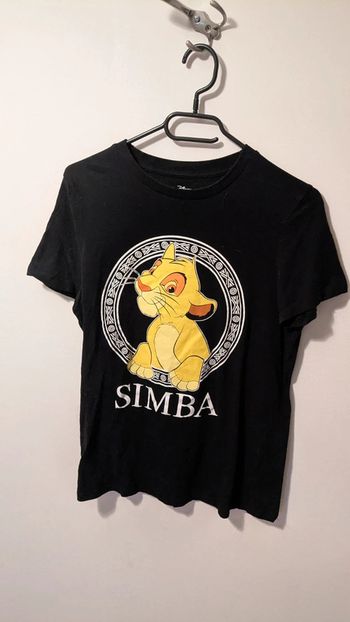 T shirt noir Undiz Simba