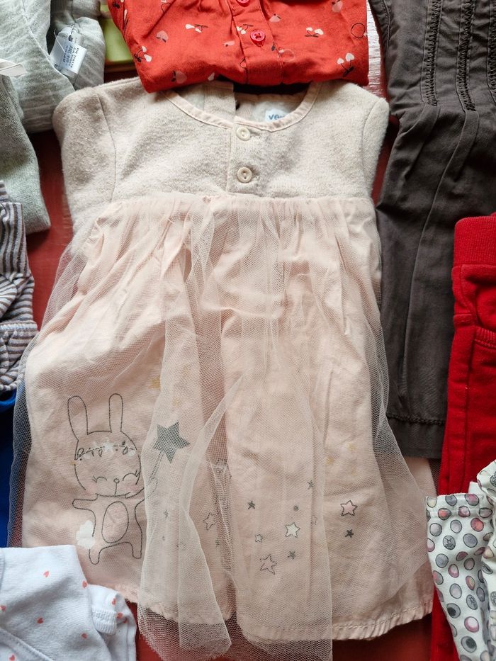 Lot de 13 vêtements bébé fille.  Obaibi - photo numéro 5
