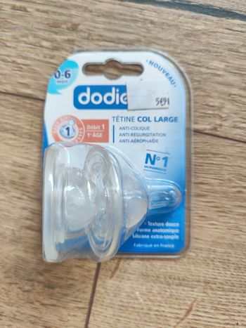 Lot de 2 tétines col large