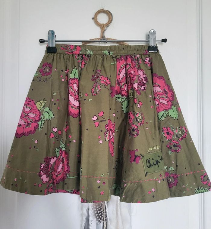 Jupe imprimé fleurs Chipie 4ans+ - photo numéro 4
