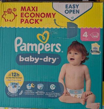 Pampers baby-dry T4 (9-14kg)