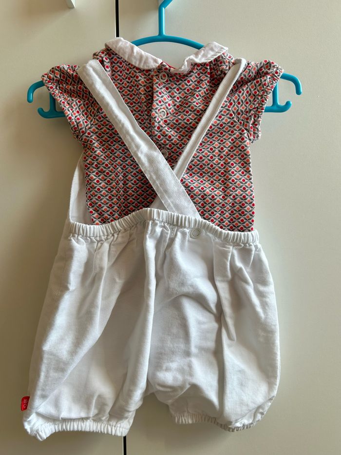 Ensemble salopette courte & body - photo numéro 2