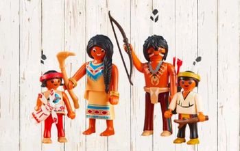 Playmobil 6322 Famille amérindienne