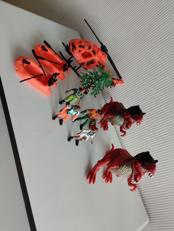Ensemble jouets monde dinosaures - photo numéro 6