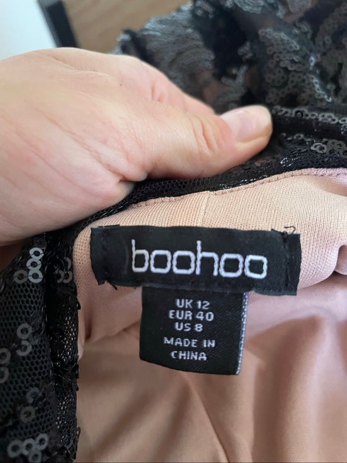 Robe soirée a sequins boohoo - photo numéro 4