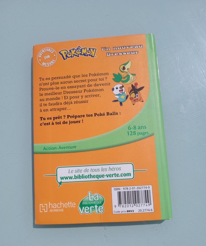Pokémon, le bibliothèque verte, aventures sur mesure - photo numéro 3