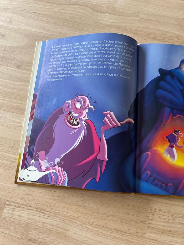 Livre Disney Audiocontes Magiques n°4 – Aladdin – Bon État (Sans Figurines) - photo numéro 5