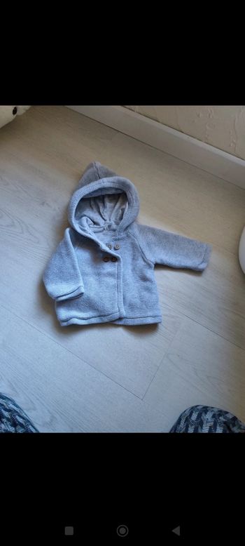 Gilet gris Orchestra 1 mois