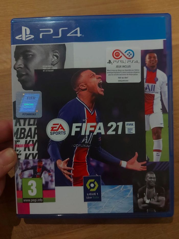 Jeu fifa21 PS4