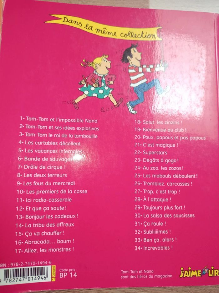 3 livres Tom Tom et Nana - photo numéro 6