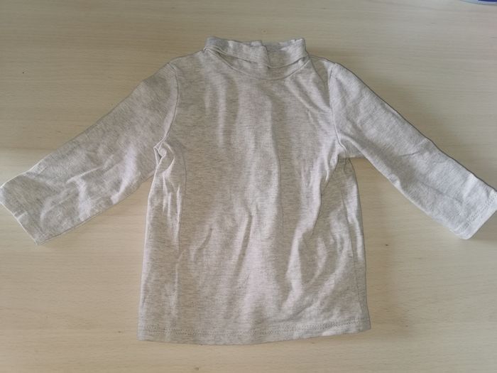 Col roulé 9 mois gris