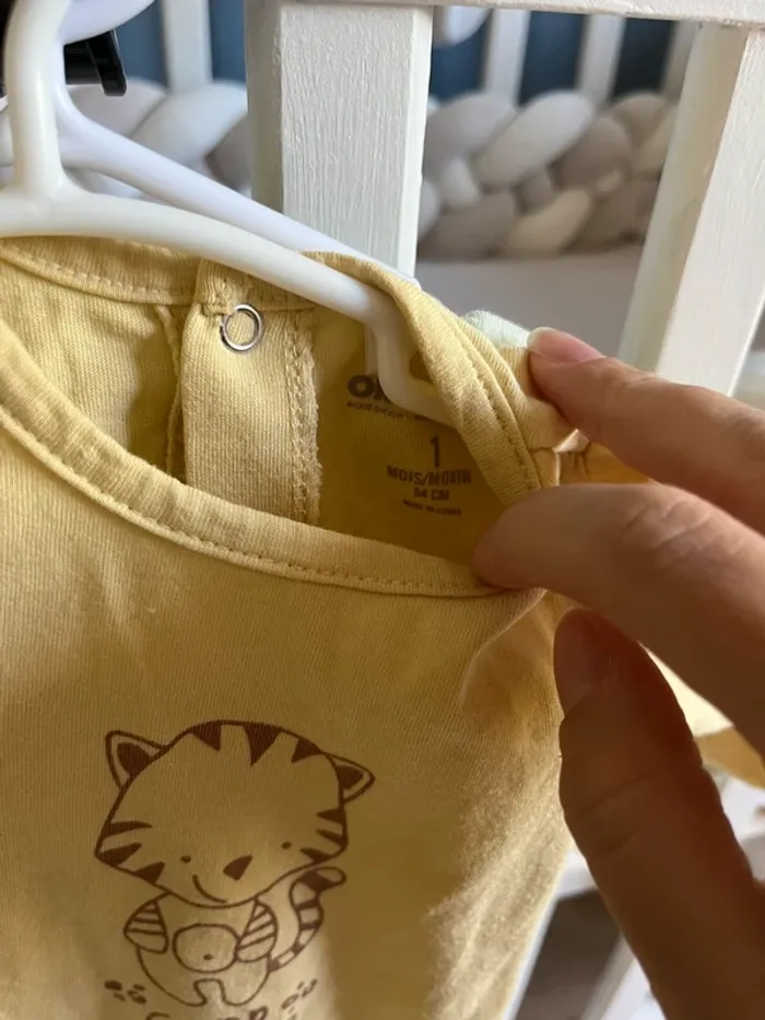 Lot de 2 pyjamas 1 mois - photo numéro 5