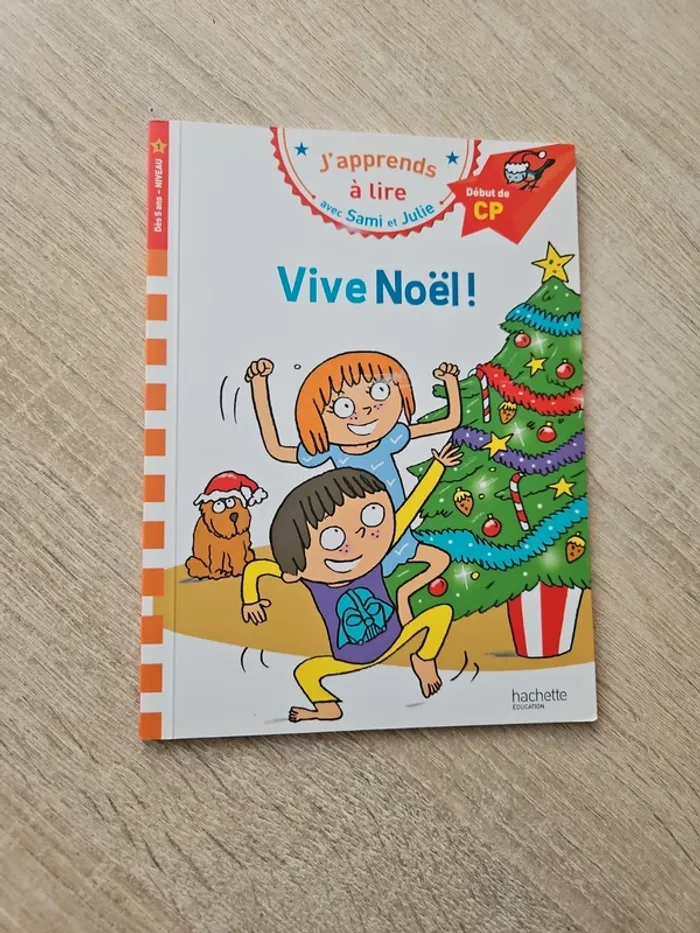 Livre sami et Julie vive noël