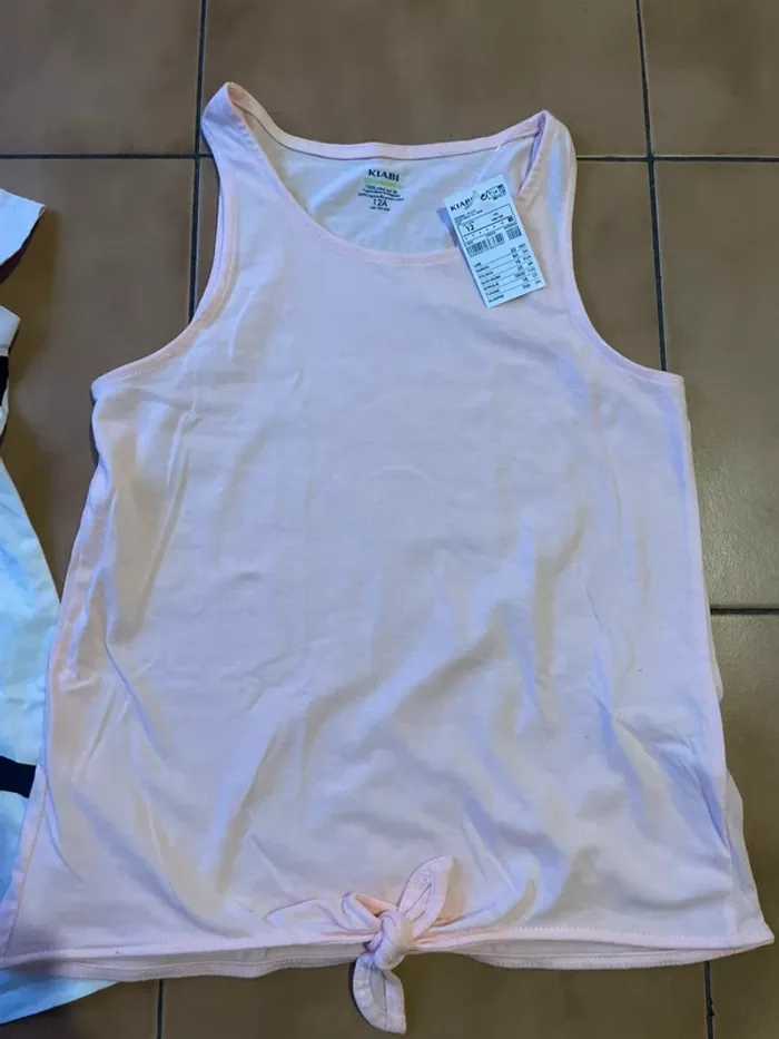 Lot 2 t shirts fille 12 ans - photo numéro 8