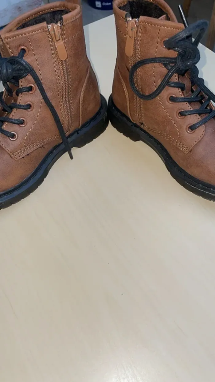Bottines à lacets Chaussea – Taille 29 - photo numéro 2