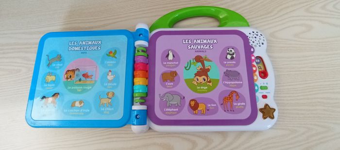 livre musical " mes 100 premiers mots " vtech - photo numéro 2