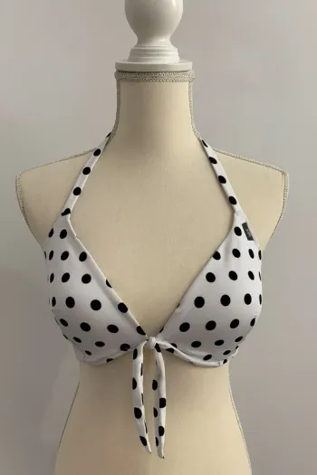 👙 Haut de maillot de bain Etam à pois – Neuf avec étiquette