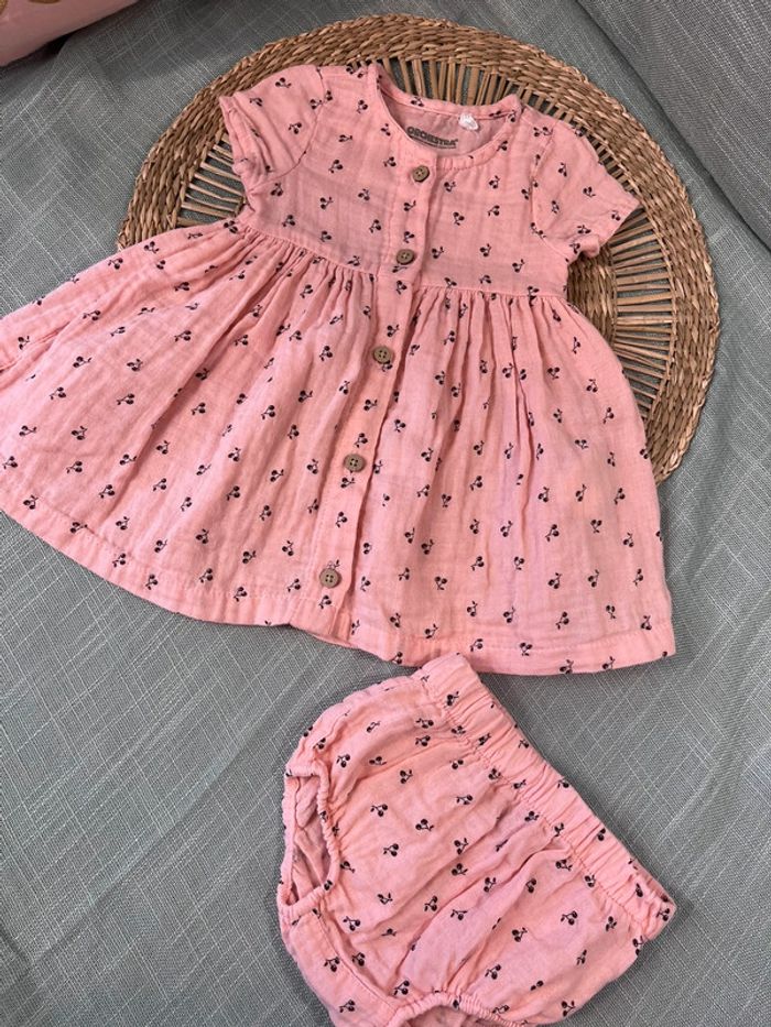 Robe et bloomer 3 mois