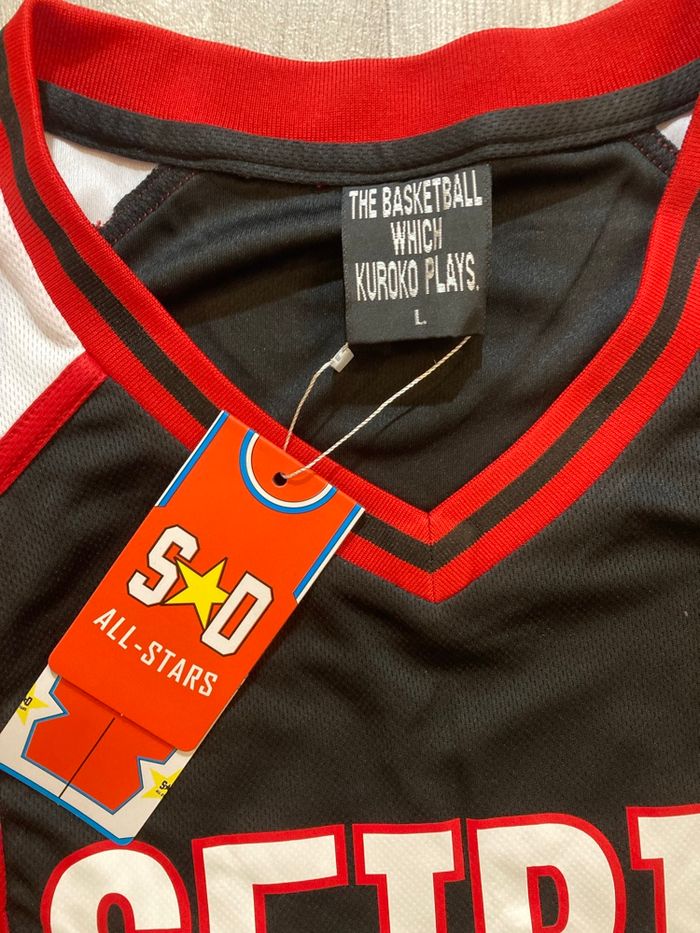 Maillot kuroko no basket équipe de seirin kagami numéro 10 - photo numéro 5