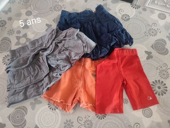 Lot jupes et shorts 