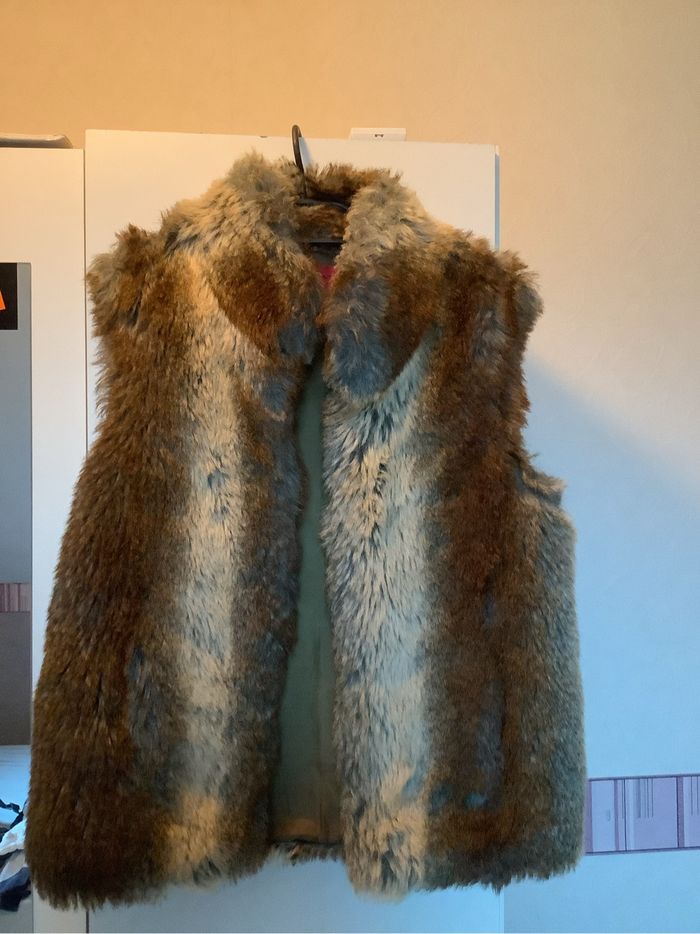 Gilet fourrure