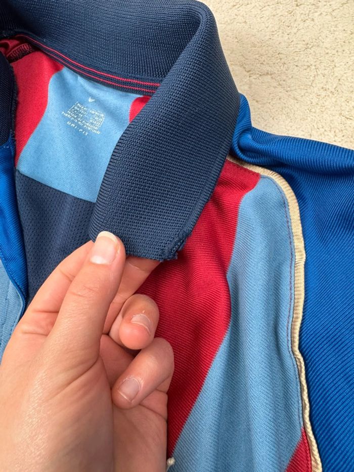 Maillot Fc Barcelone Nike Vintage 2001/2002 Domicile Très Rare - photo numéro 8