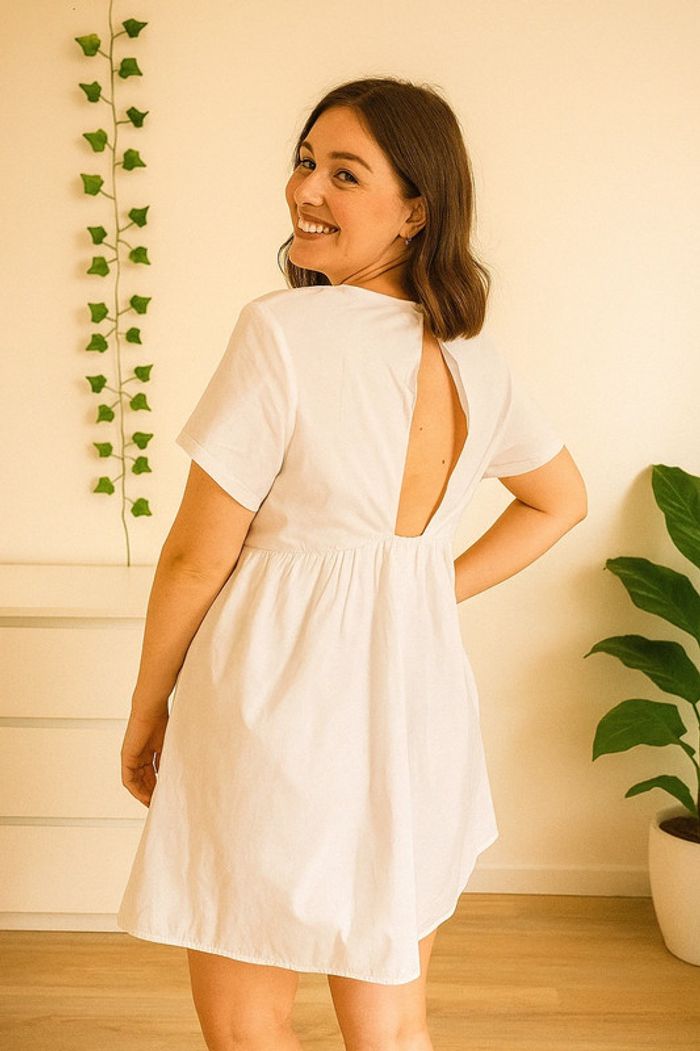 Robe midi zara 34 🌹 - photo numéro 2