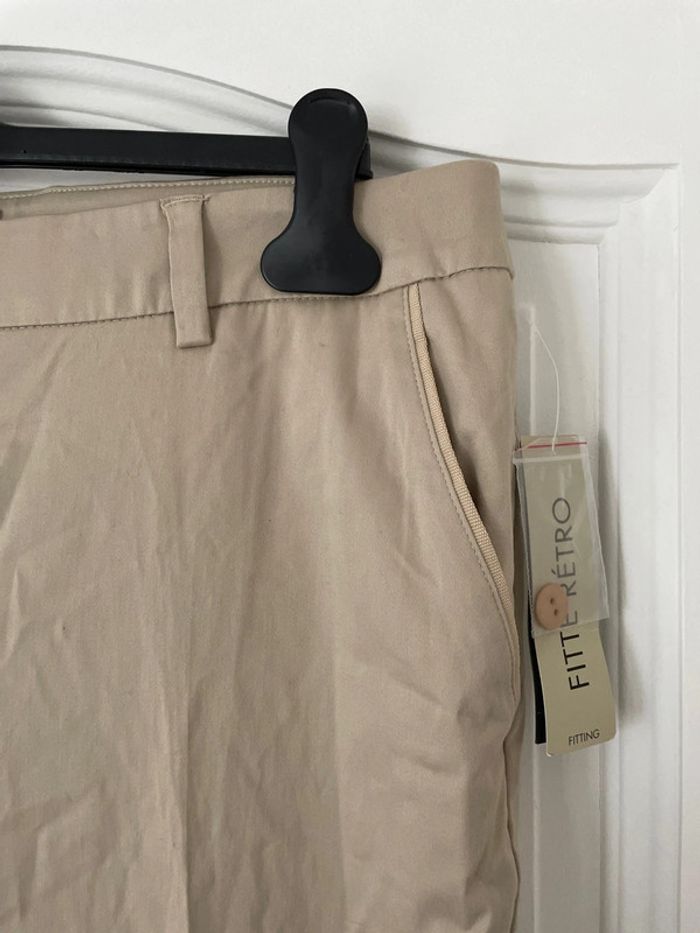 Pantalon Monoprix couleur ficelle taille 44 neuf - photo numéro 2