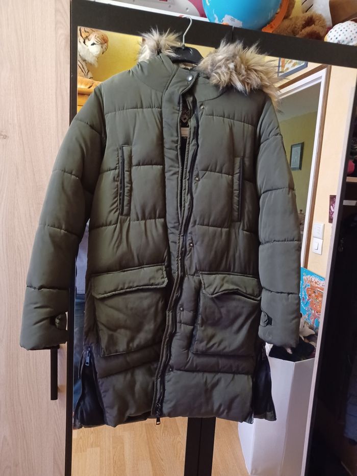 Manteau fille avec capuche