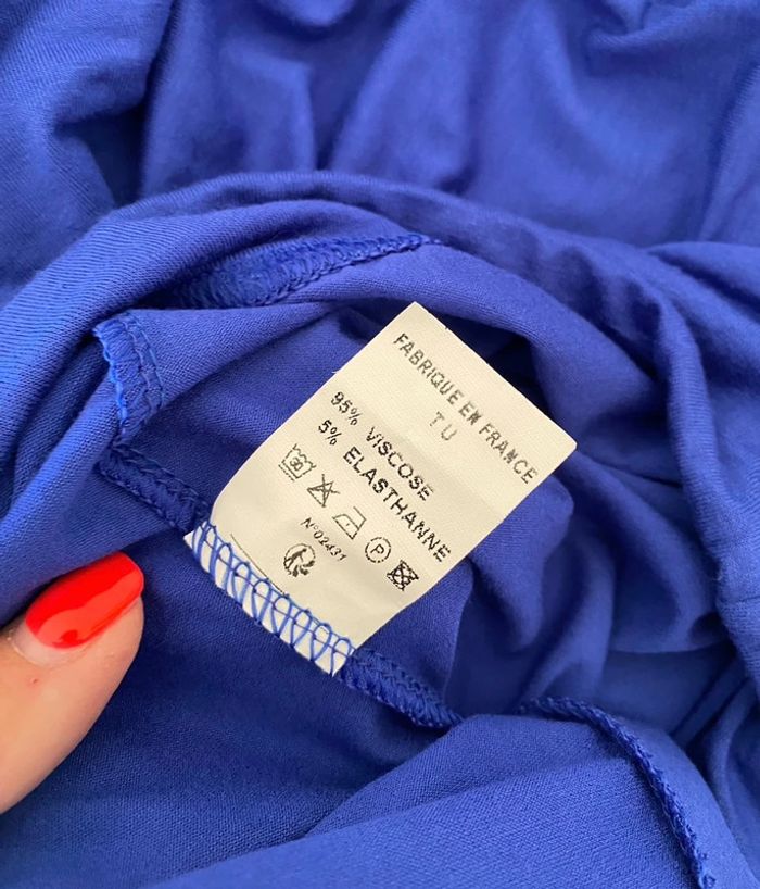 Pantalon bleu ample neuf taille unique - photo numéro 6