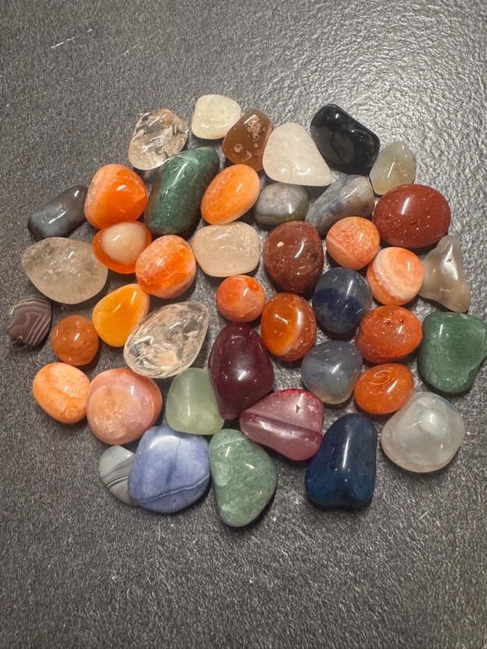 Lot de 260 g de pierres polies – Idéal collection ou création - photo numéro 10