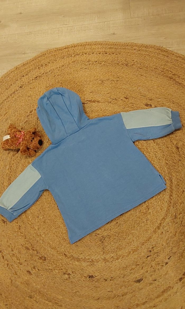 Lot de vêtements garçons 18 mois 86 cm 7 pièces pantalons, veste polaire ,chemises,sweat - photo numéro 8