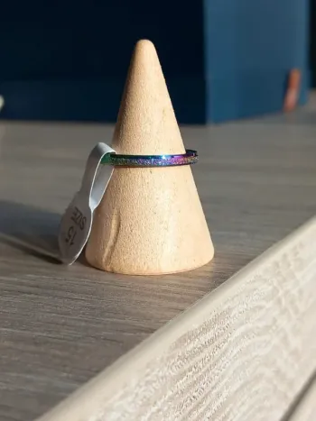 Bague en acier inoxydable taille 48