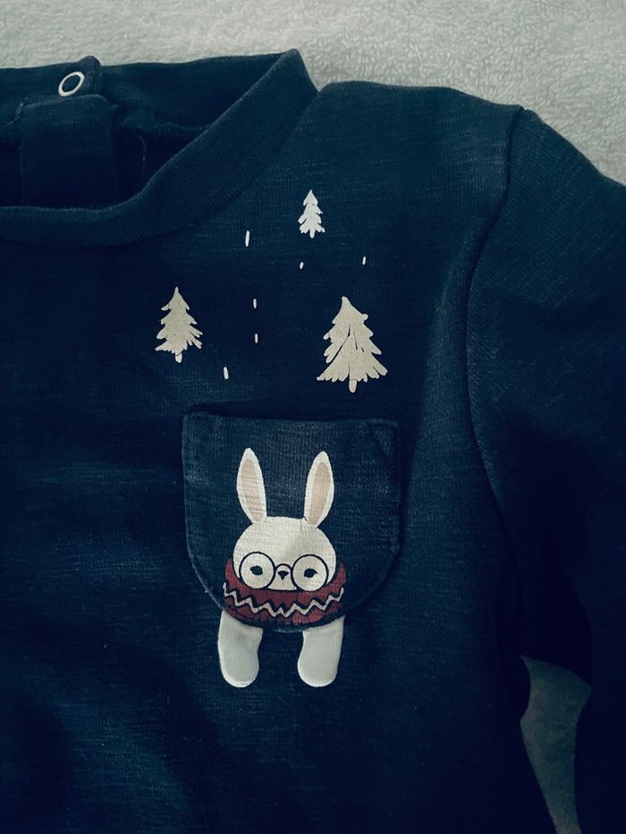 T-shirt manches longues 18 mois - photo numéro 3