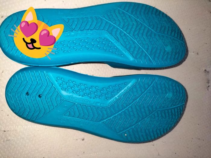 Claquettes bleu nabaiji 37 - photo numéro 2