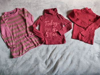 Lot sous pull et pull fin 5 ans