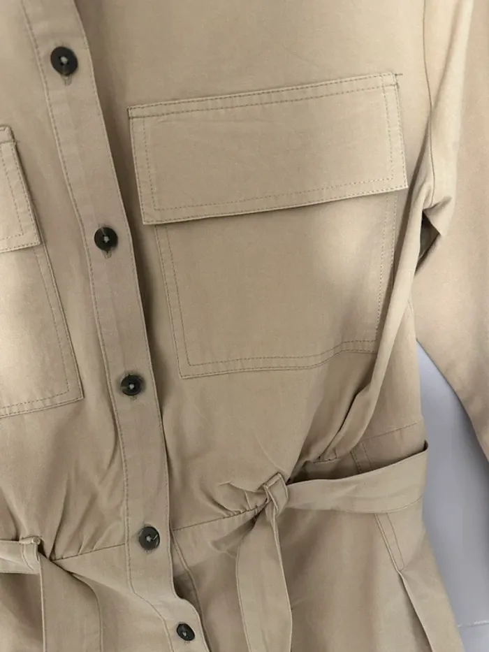Robe beige Zara – Taille 12 ans - photo numéro 4