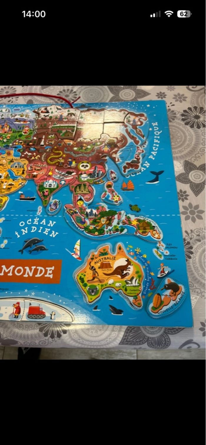 Puzzle le monde Janod - photo numéro 8