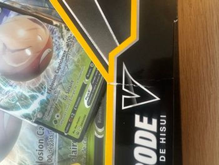 Pokémon Coffret Électrode V de Hisui Épée et Bouclier EB Neuf Français - photo numéro 5