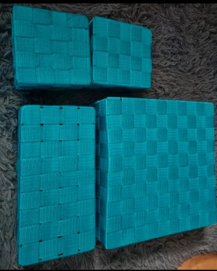 Lot paniers de rangement - photo numéro 3