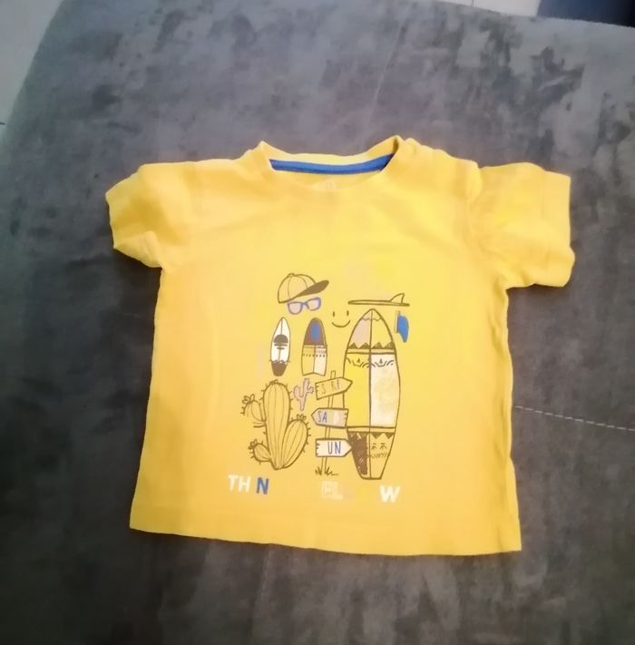 Tee-shirt manches courtes 9 mois