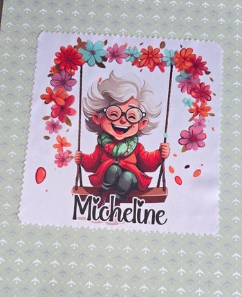 Lingette de lunette personnalisé