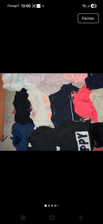Lots de vetements 