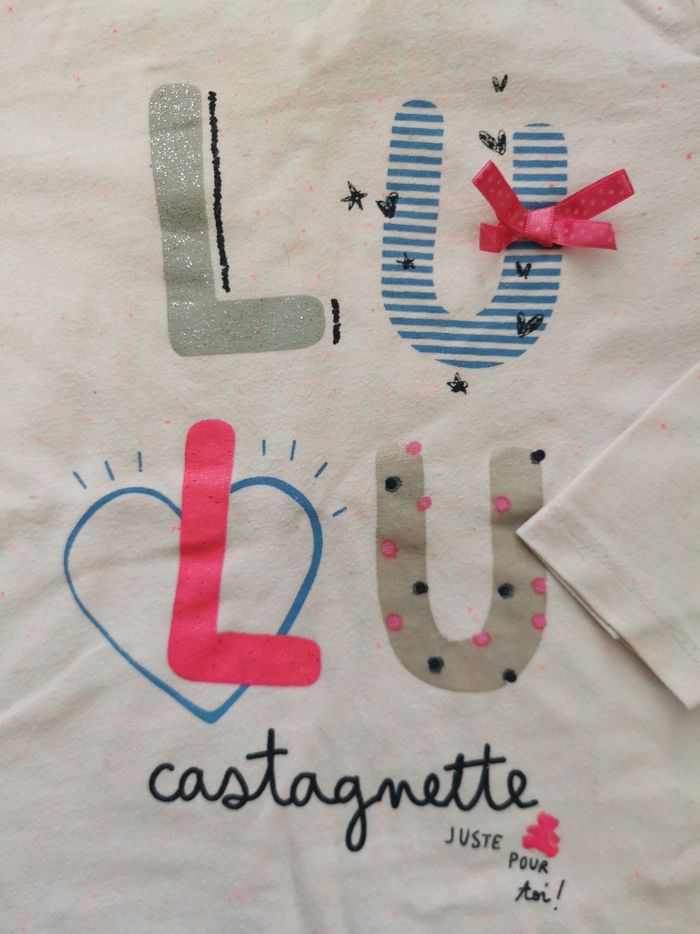 T shirt Lulu Castagnettes - photo numéro 5