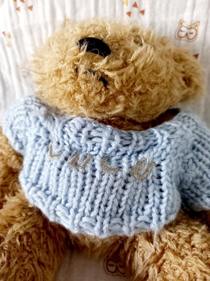 Peluche ours Lulu Castagnette - photo numéro 2